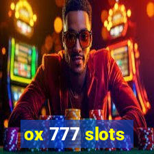 ox 777 slots